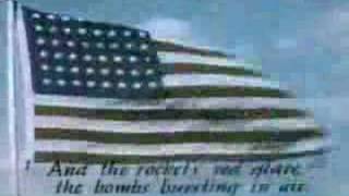 The StarSpangled Banner ca 1940s [upl. by Yenattirb792]