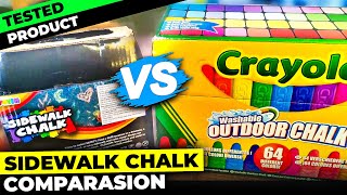 Joyin vs Crayola Sidewalk Chalk  I Didnt Think It Mattered [upl. by Galina]