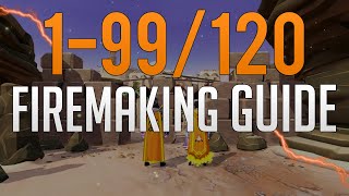 Runescape 3  199120 Firemaking guide 2023 [upl. by Caldwell]