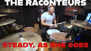 The Raconteurs Steady As She Goes Drum Cover [upl. by Tound18]