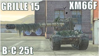 BC 25t XM66F amp Grille 15 ● WoT Blitz [upl. by Ylrbmik]