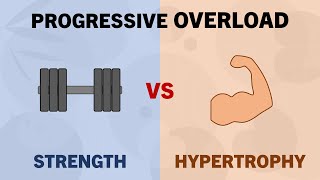 Progressive Overload for Strength vs Hypertrophy Training  How to Progress Training Variables [upl. by Nerrol]