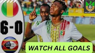 Mali🇲🇱 🆚 Eswatini🇸🇿 60 Highlights  Afcon qualifier [upl. by Laurel]