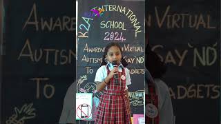 K2A International School Rally  Awareness on Virtual Autism virtualautism prepschool school [upl. by Fellner]