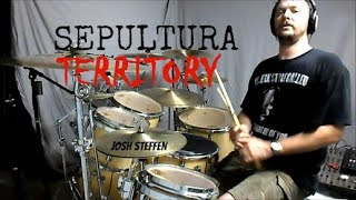 SEPULTURA  Territory live  Drum Cover [upl. by Assenab]