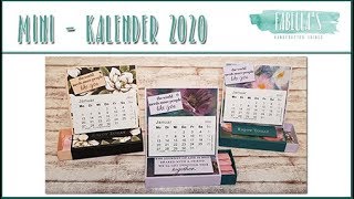 Mini  Kalender 2020 [upl. by Flori]