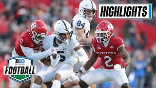 Penn State at Rutgers  Highlights  Big Ten Football  Nov 19 2022 [upl. by Rediah]