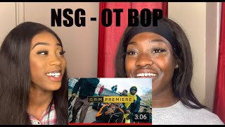 NSG  OT Bop Music Video  GRM Daily Reaction Video  THELMA AND RENEE [upl. by Ahsya]