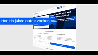 Hoe te zoeken naar de juiste autos  OPENLANE autoveilingen [upl. by Etnelav]