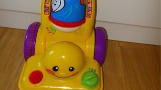 Vacuum toy for toddlersFisherPrice Laugh amp Learn Learning Vacuum cleaner  hoover toy review [upl. by Oos]