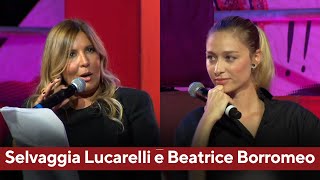 Selvaggia Lucarelli intervista Beatrice Borromeo quotIl principe e altre storiequot [upl. by Annehcu]