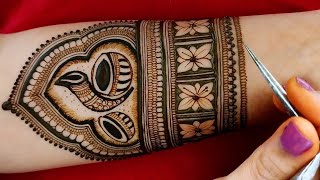 Step by Step Bridal Mehndi Designs Traditional Dulhan Mehndi Designs Indian Wedding Mehndi 2022 [upl. by Raasch]