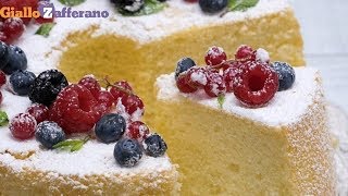 Chiffon Cake  Ricetta in 1 minuto [upl. by Eanyl]