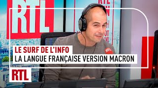 Cyprien Cini  la langue française version Macron [upl. by Eirbua]