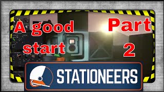 STATIONEERS Lets Play  A good start  Part 2 [upl. by Hanaj]