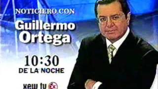 Noticieros Televisa año 1999 Guillermo Ortega Ruiz  Intro del breve informativo [upl. by Laehcym]