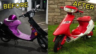 Transforming my 1987 Honda Elite to a DJ1R [upl. by Orgel]