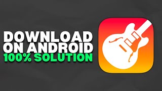 How To Download GarageBand on Android  2023 Easy [upl. by Guenzi77]