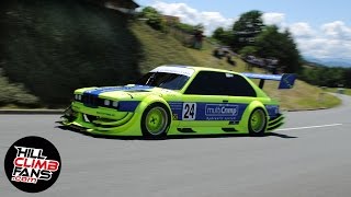 BMW E30 IRL  Erich Edlinger  Hill Climb Kitzeck 2009 spin  nearly crashes [upl. by Hokanson279]