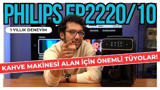 KAHVE MAKİNESİ OLAN MUTLAKA İZLESİN  Philips Kahve Makinesi Kullanım Tüyoları [upl. by Bonne]