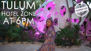 Tulum Hotel Zone Vlog [upl. by Marmion]