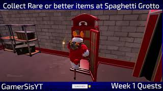 Collect Rare or better items at Spaghetti Grotto EASILY SECRET ENTRANCE [upl. by Yeoj]