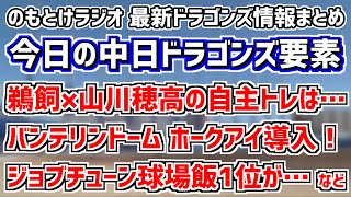 1月14日土 のもとけラジオ今日の中日ドラゴンズ要素 バンテリンドームがホークアイ導入！、鵜飼航丞×山川穂高 自主トレ参加ならず、ジョブチューン球場飯グランプリ1位ががぶりもも焼き 塩味！ など [upl. by Festa]