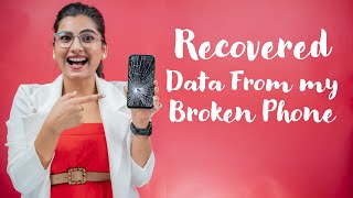 How to recover data from broken Android phone  display screen damaged mobile [upl. by Mann]