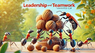 Team Work and Leadership  Animated short clip teamwork leadership motivation [upl. by Clayborn]