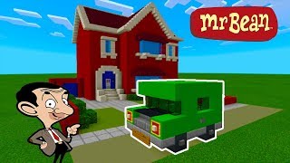 Minecraft How To Make Mr Beans Car quotMr Bean animated TV seriesquot [upl. by Aihsoem]