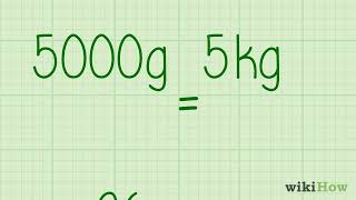 How to Convert Grams to Kilograms [upl. by Eahc]