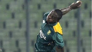 Kagiso Rabada hattrick with 6 wicket against bd 2015 [upl. by Aleen545]