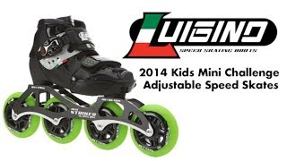 Luigino Kids Mini Challenge Adjustable Speed Skates Review [upl. by Mikey248]