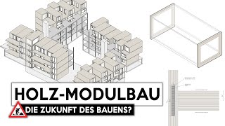 Ist HolzModulbau die Zukunft des Bauens Unser Abschlussprojekt im Masterstudium Bauingenieurwesen [upl. by Aniham]