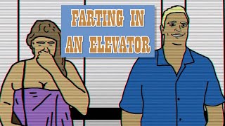 Farting in an elevator [upl. by Dorothea]