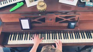 U2New Years Day Piano CoverTutorial [upl. by Ivory]