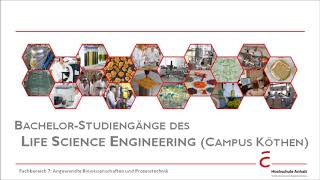 Biotechnologie Lebensmitteltechnologie Pharmatechnik amp Verfahrenstechnik I Hochschule Anhalt [upl. by Atilal879]