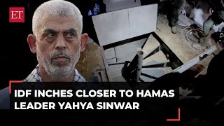 IDF inches closer to Yahya Sinwar exposes tunnel web near house of Hamas leaders close aide [upl. by Orson901]