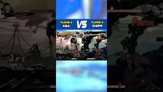 GGST Floor 5 ▶ Chipp vs ABA  Guilty Gear Strive Low Level Gameplay [upl. by Yehtomit717]