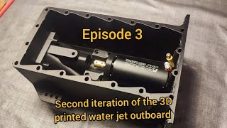 E3 lets make the water jet electric outboard smaller [upl. by Attolrac]