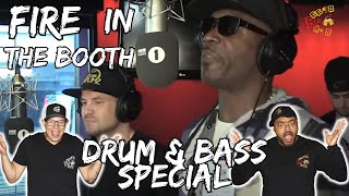 THIS IS HOW YOU quotDRUM amp BASSquot  Americans React to Fire in the Booth  Drum amp Bass Special [upl. by Able]