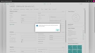 Controlling Vendors VAT Reg No with the EU No Validation Service  Dynamics 365 Business Central [upl. by Neitsabes87]