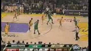 NBA Finals 2008 Celtics vs Lakers Game 3 part 8 [upl. by Allemap]