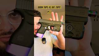 GOON TAPE VS BAT TAPE PT 1 2ndamendment goon pewpew gunculture staypeeled edc asmrsounds [upl. by Einahpats672]