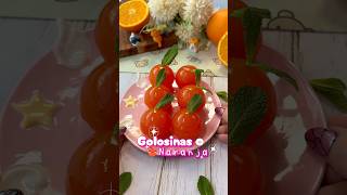 GOLOSINAS de NARANJA 🍊 recetas recetasfaciles kawaii [upl. by Bab]