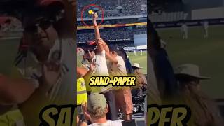 Indian Cricket Fan Show SandPaper During Ind vs Aus 2nd Test amp Guards Caught Him shorts [upl. by Ecnatsnok652]