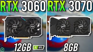 RTX 3060 12GB vs RTX 3070  Big Difference [upl. by Okimuk]