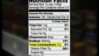 Diabetes Basics Taking a Closer Look at Labels [upl. by Inohs456]