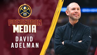 🎙Coach David Adelman After the Win  Preseason Media [upl. by Rosenquist]