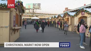 Christkindl Markt in Grand Rapids now open [upl. by Godden]